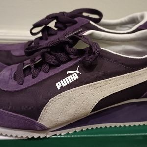 Purple Puma sneakers size 8.5